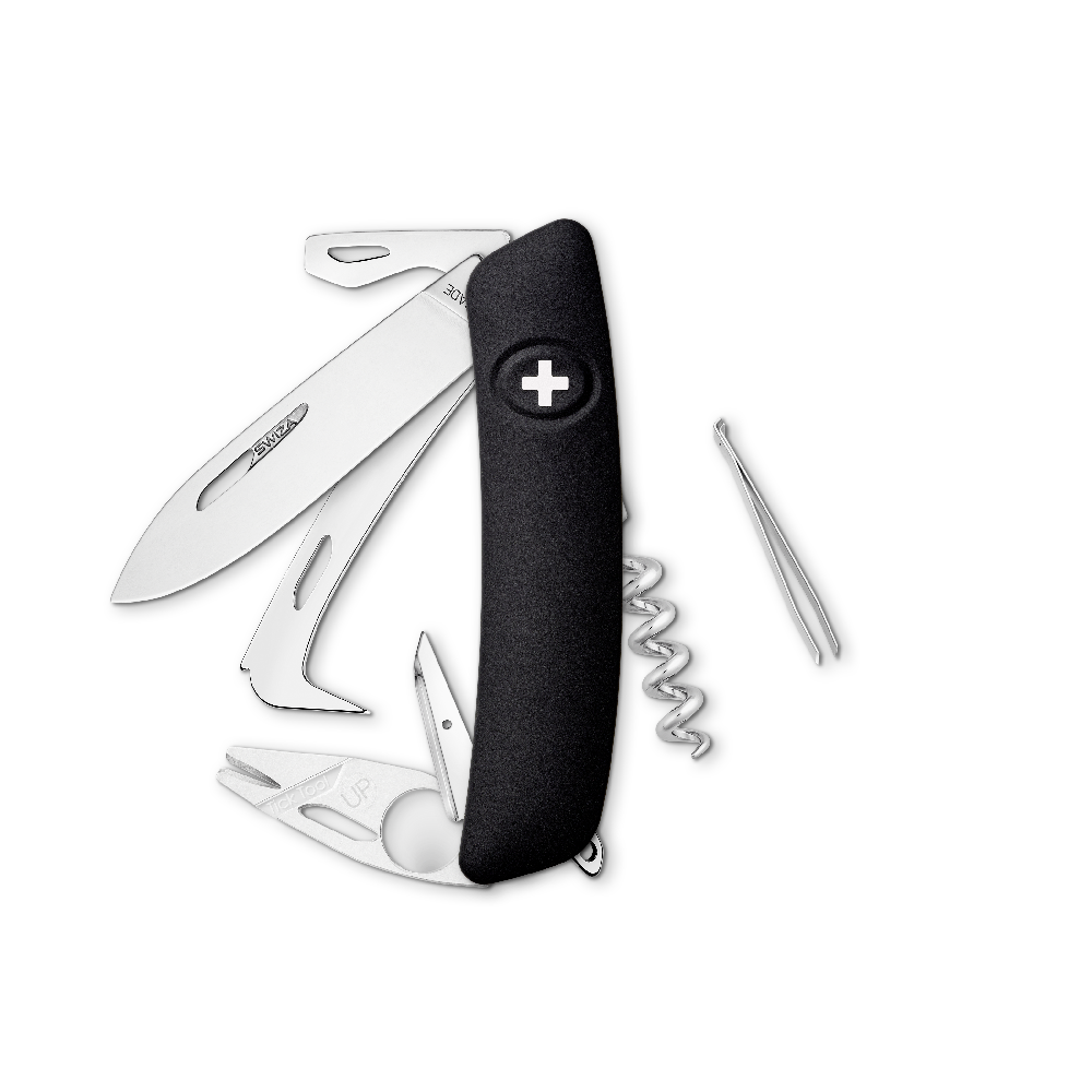 SWIZA Swiss Knife SWIZA HO05R-TT Black - KHO.0090.1010