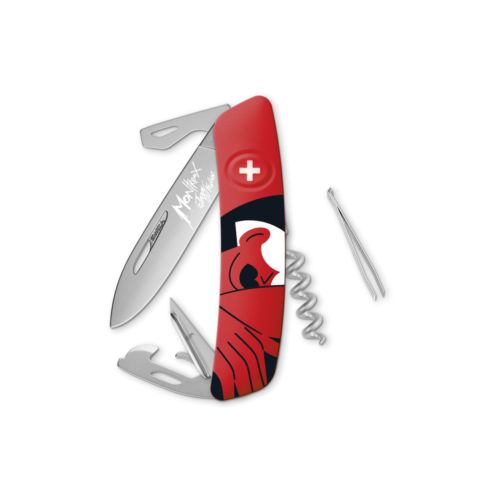 SWIZA Swiss Knife SWIZA D03 AM Red - KNI.0036.1000.MJ03