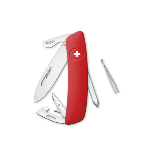 SWIZA Swiss Knife SWIZA D04 Red - KNI.0040.1000