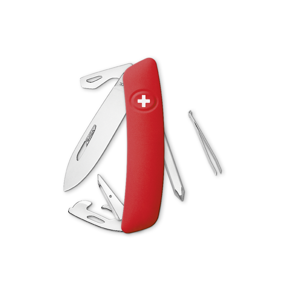 SWIZA Swiss Knife SWIZA D04 Red - KNI.0040.1000