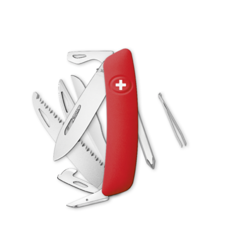 SWIZA Swiss Knife SWIZA D10 Red - KNI.0140.1000